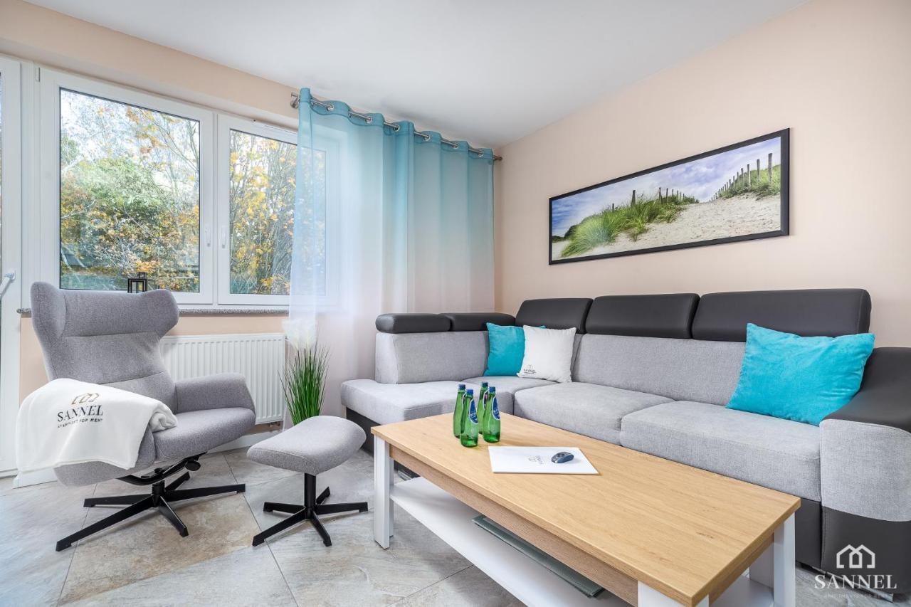 Apartament Lazure Przy Lesie-Sloneczne Tarasy Dziwnowek-Sannel Apartments For Rent Buitenkant foto
